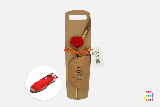 Rosa 7 VETES espardenya